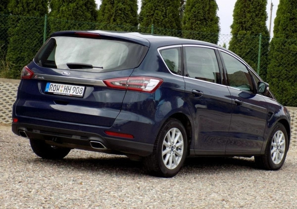 Ford S-Max cena 62999 przebieg: 216000, rok produkcji 2017 z Zielona Góra małe 667